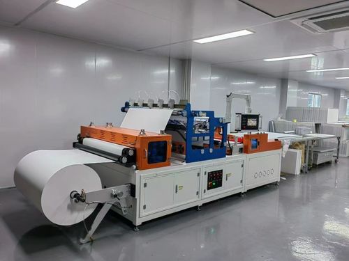 Dernière affaire concernant Machine de pliage de papier en fibre de verre HEPA rotative entièrement automatique