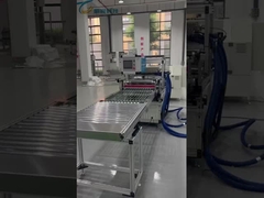 Afficher la vidéo de la chaîne de production de la machine à coller PP