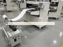 Machine à plisser les filtres à air HEPA haute vitesse entièrement automatique