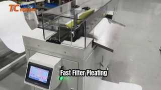 Machine de découpage de bord de filtre de climatiseur