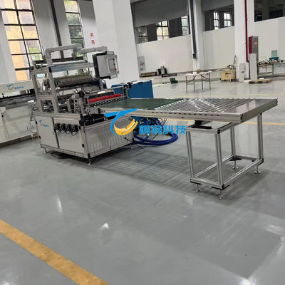 qualité  1KW Air Filter Production Line 50HZ Knife Paper Pleating Machine 1300mm Working Width usine