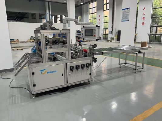 Machine de pliage à filtre à air très efficace 100 pièces/min - 150 pièces/min Avec une ligne de production de stratification