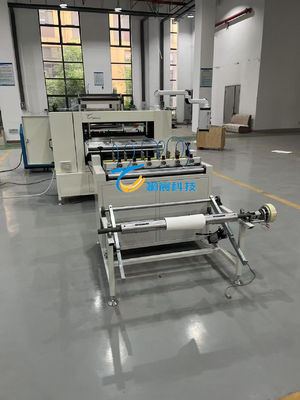 Machine de pliage de filtres HEPA de 5 kW 10 m/min - machine de fabrication de filtres à huile de 30 m/min