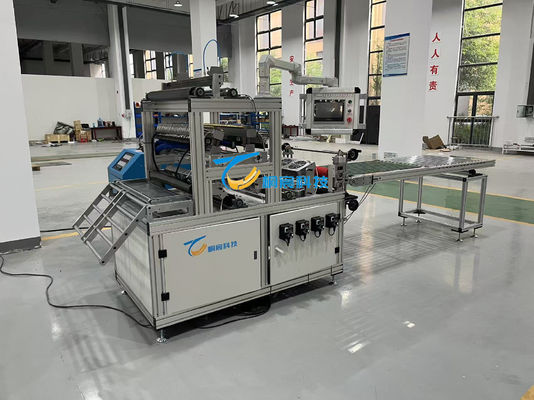 Machine de pliage à filtres HEPA à 225 V, machine automatique de pliage et de colle commerciale