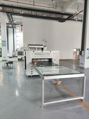 Machine à plier du papier à filtres non séparés