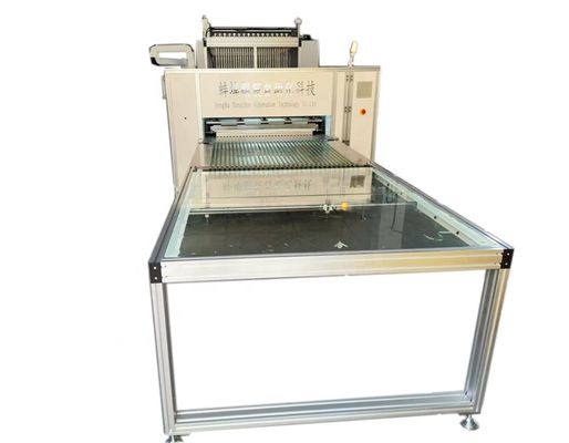 Ligne de production de tissus non tissés intelligents, machine à plier des tissus en fibres de verre 220V
