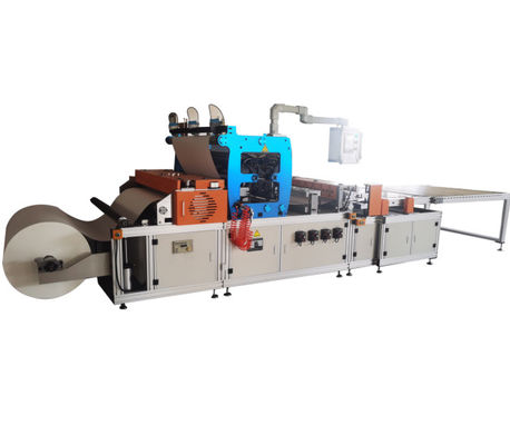 Machine de pliage de papier à filtre entièrement automatique ligne de collage à grande vitesse 50 Hz sans cloisons
