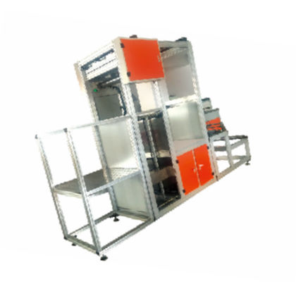 Machine à plier le carton Hepa en fibres de verre Filtreuse de papier à plier avec cloison