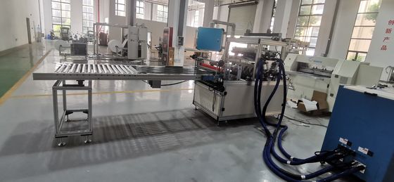Machine à plier du papier à filtre automatique ligne de production de pliage du papier 50 Hz 2m/min - 18m/min