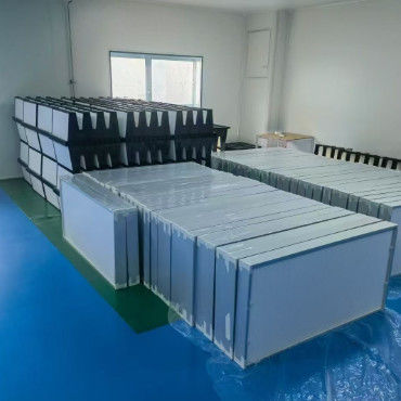 Machine de filtrage mini pleat Hepa de qualité médicale Filtre de papier pliant compact