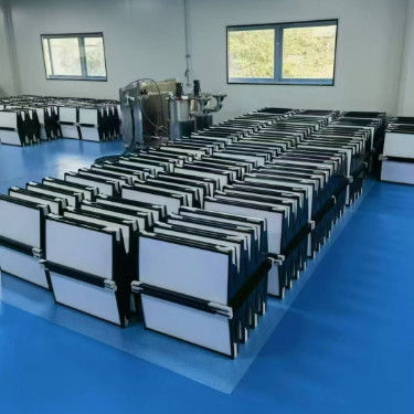 Machine de filtrage mini pleat Hepa de qualité médicale Filtre de papier pliant compact