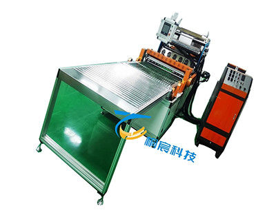 Ligne de production de filtres à air de purification de l'air, contrôle PLC, machine de fabrication de filtres HEPA personnalisée