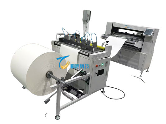 Ligne de production automatisée de filtres à air G4 avec 95% d'efficacité et renforcement en fibres pour la fabrication d'éléments de filtres HVAC durables