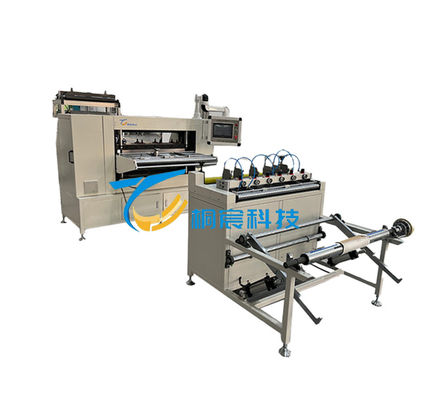 Machine à plier du papier à filtre de haute précision 220V / 380V Machine à plier du papier pour les matériaux de filtre à air