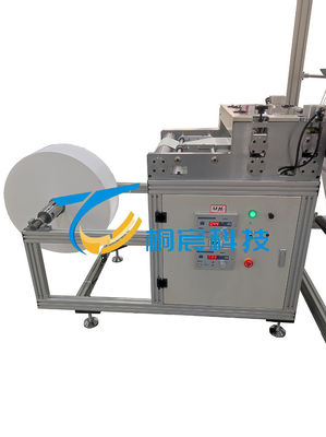 Machine de dépliage et de découpe de fibres de verre sur mesure pour les lignes de plis d'éléments filtrants