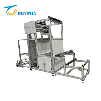 Machine à plier le carton Hepa en fibres de verre Filtreuse de papier à plier avec cloison