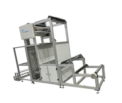 Machine à plier du papier en fibre de verre à cloisons