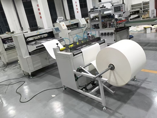 Ligne de production de pliage servo-automatique (2ème génération) plieuse de papier