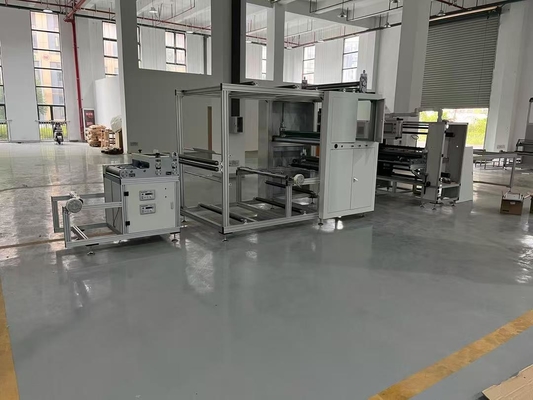 Ligne de production de machine à papier plissé à fibre de verre servo entièrement automatique, élément filtrant en fibre de verre sans colle