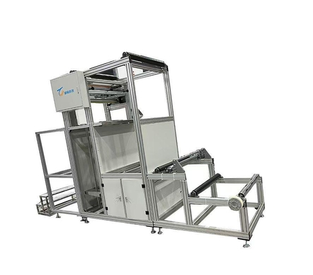 Plieuse à papier blanche entièrement automatique avec séparations pour l'industrie