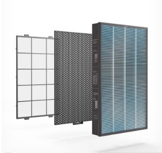 Filtre haute efficacité et haute capacité de rétention de poussière