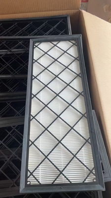 Élément de filtre à air HEPA H13 personnalisé, filtre en boîte à haute efficacité pour purificateur d'air domestique et hôtelier, état neuf, fabriqué en fibre synthétique