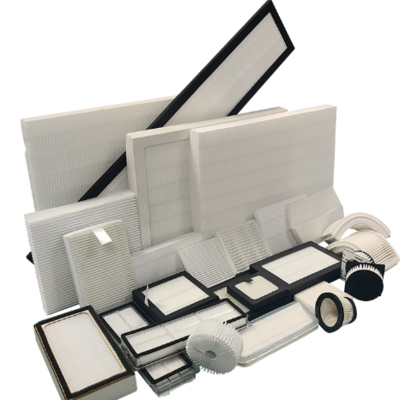 H13 HEPA Filtre de pliage machine avec 7 pouces affichage PLC