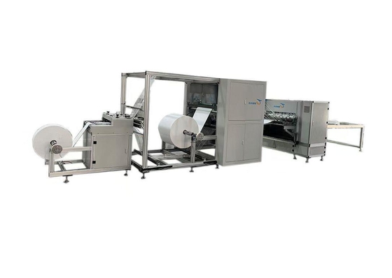 Facile à utiliser moteur PLC machine de pliage de papier à filtre