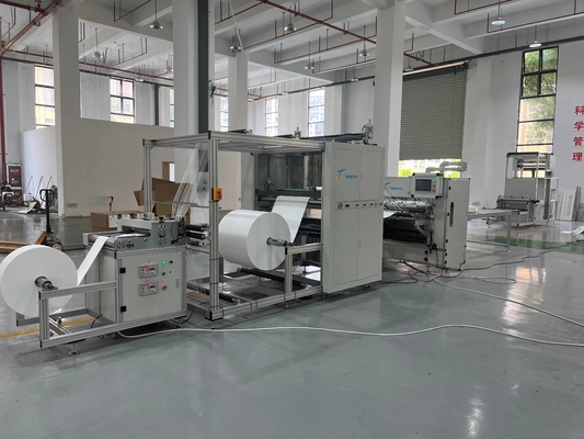 Facile à utiliser moteur PLC machine de pliage de papier à filtre