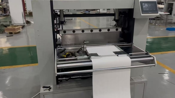 Ligne de production de machines de pliage de papier à haute température à base de filtres en fibre de verre