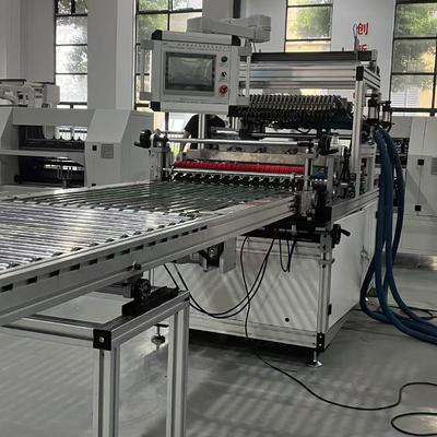 Machine de fabrication de filtre à air à colle de 600 mm, 220 V, monophasé
