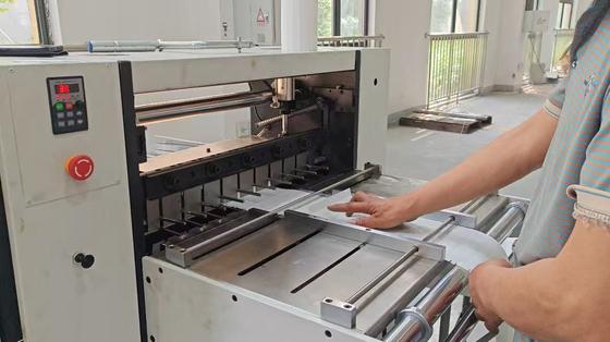 Machine 0.6Mpa Mini Pleat Filter Machine de 120 Folds/M Air Filter Pleating