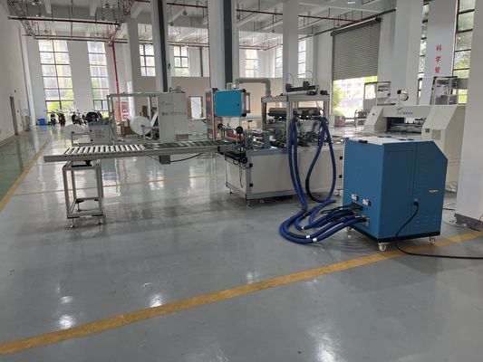 Les appareils électroménagers l'élément filtrant collant la production de filtre à air de machine