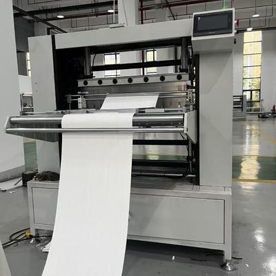 Machine à plier le papier industriel avec servo-moteur pour le papier filtre
