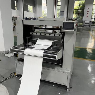 Automatisation complète de la machine de pliage du papier au couteau Vitesse réglable