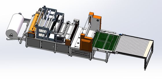 Machine de pliage de papier à filtre à air de haute qualité