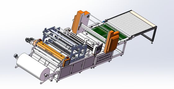 Machine à plier du papier à filtre à air Plissage automatique rotatif 220V