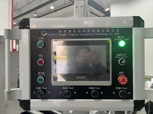 High Efficient Automatic Foam hot melt adhesive Intermittent Gluing and Wave Receiving Production Line