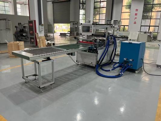 Machine de pliage de papier filtre à air haute performance et respectueuse de l'environnement - Ligne de pliage de papier pour filtre à air - Composant principal du moteur - Équipement de fabrication de filtres 20-150