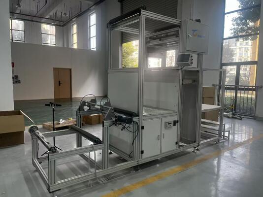 Machine à plier le carton Hepa en fibres de verre Filtreuse de papier à plier avec cloison