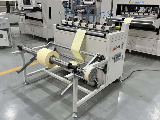 Machine automatique de découpe de papier à filtre HEPA avec certification CE