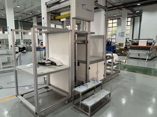 Machine de pliage et de plissage de papier filtre HEPA de haute qualité