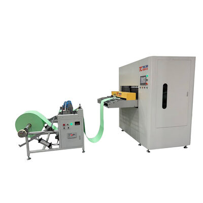 Filtre HEPA ligne de production de moteur servo automatique complet hauteur de pliage 300 mm Certification ISO