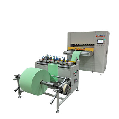 Filtre HEPA ligne de production de moteur servo automatique complet hauteur de pliage 300 mm Certification ISO