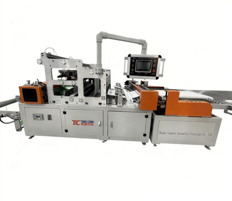 Ligne de production de filtres à haute efficacité - Plis de 300 mm - Ligne de production automatique de plissage et de collage de filtres HEPA