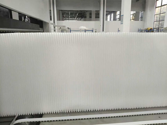 Ligne de production de pliage de papier filtre en fibre de verre résistant aux hautes températures, hauteur de pli 300 mm