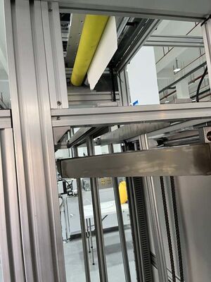 Ligne de production de filtres en fibre de verre ISO pour la production de masse avec cloisons