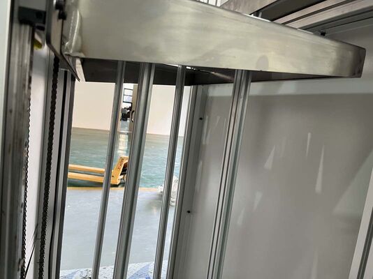 Machine à plisser le fibre de verre super fine et hautement efficace avec cloisons pour environnements de salles blanches et utilisation en laboratoire