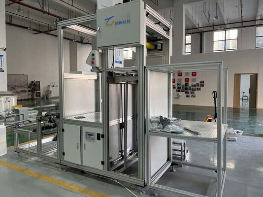 Machine à plisser le fibre de verre super fine et hautement efficace avec cloisons pour environnements de salles blanches et utilisation en laboratoire