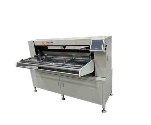 Machine de pliage de papier à filtration semi-automatique à faible entretien et à économie d'énergie dans les chaînes de production lourdes